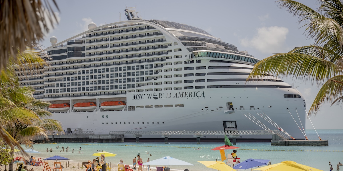 Msc investirà 3,5 miliardi di euro per costruire due enormi navi da crociera