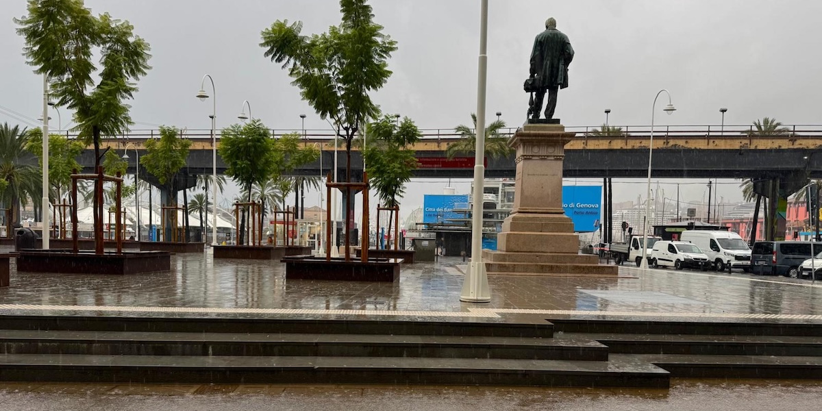 In Liguria le forti piogge hanno provocato molti danni