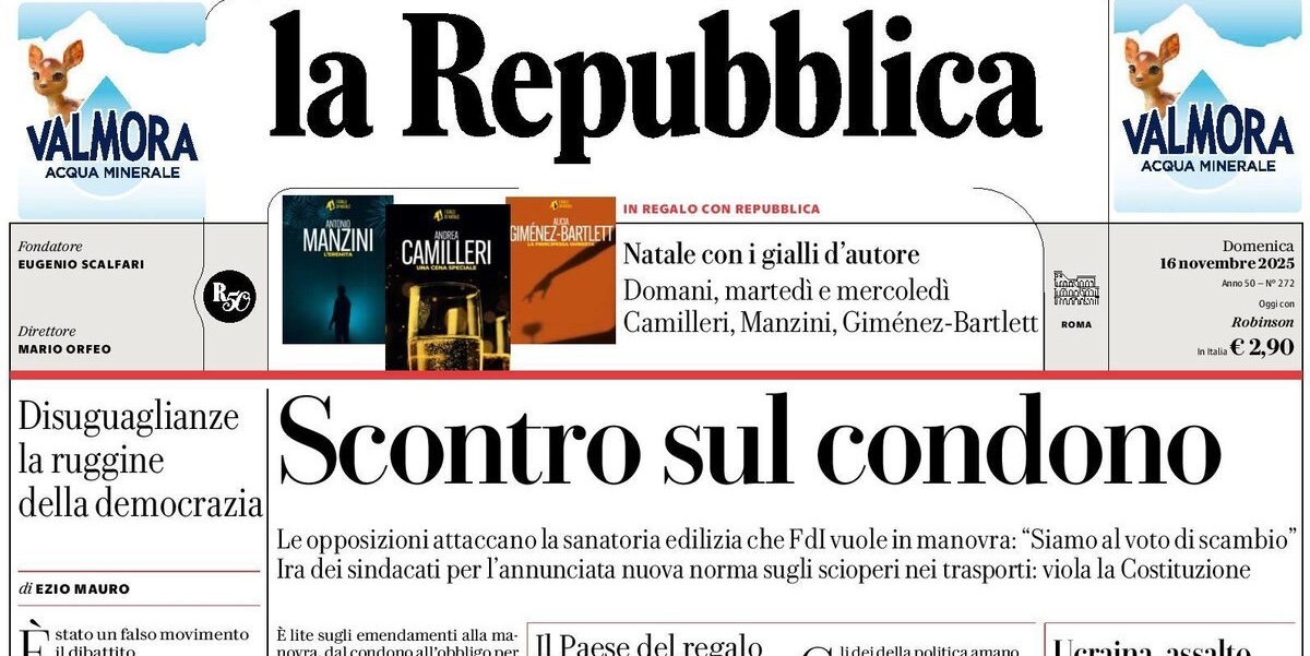 Le prime pagine di oggi