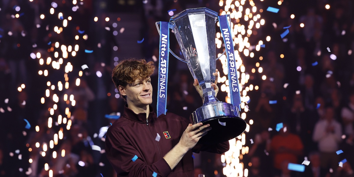 Jannik Sinner ha vinto le ATP Finals