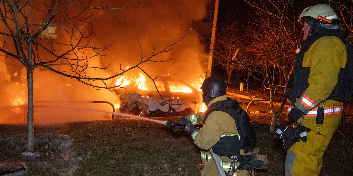 Dieci persone sono state uccise da un attacco russo a Ternopil, in Ucraina
