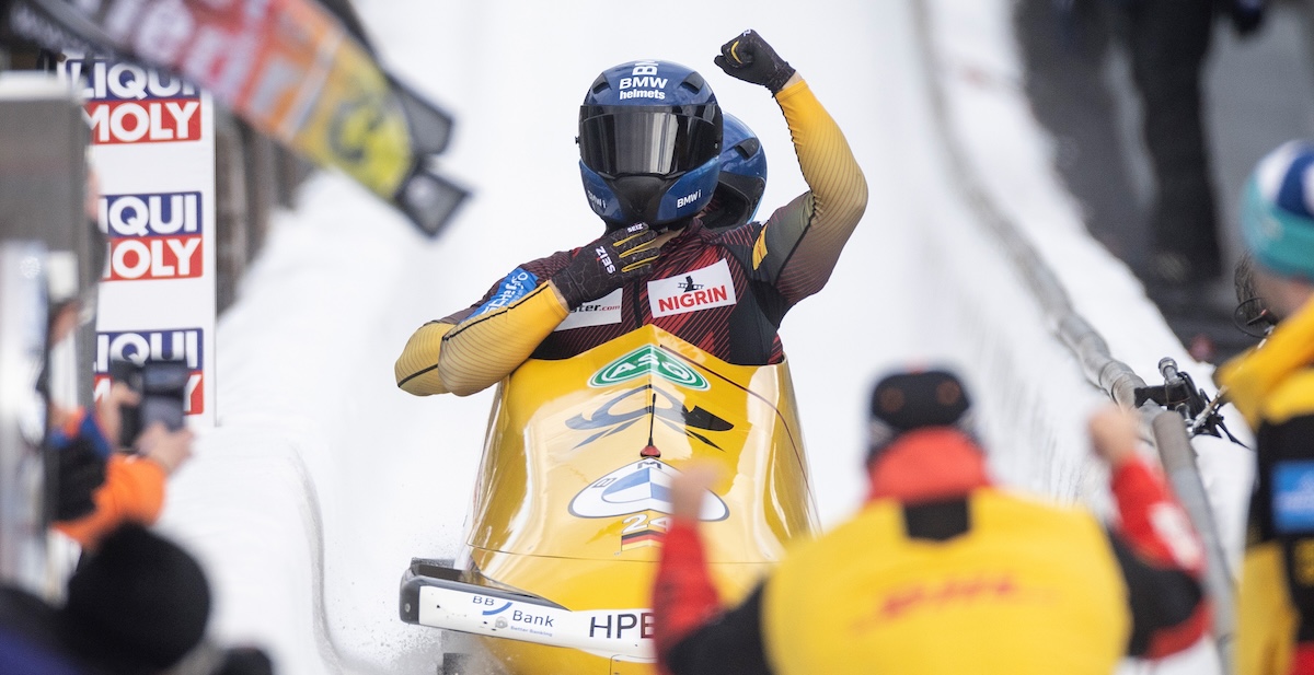 Nel bob si sta in 2 o in 4, e alla fine vince sempre la Germania