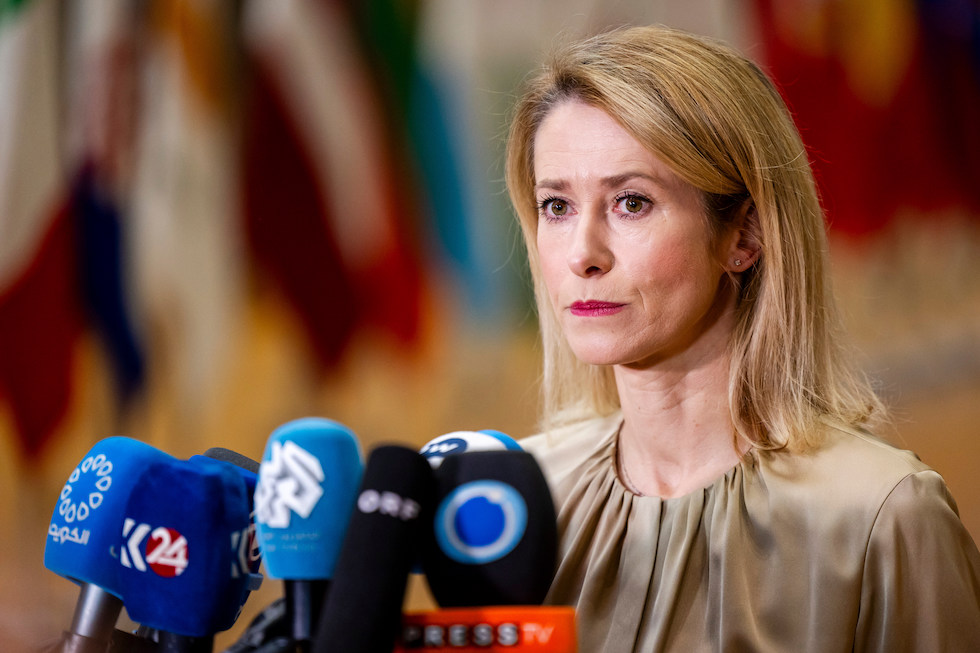 Kaja Kallas, Alta rappresentante dell'Unione per gli affari esteri, 20 novembre 2025