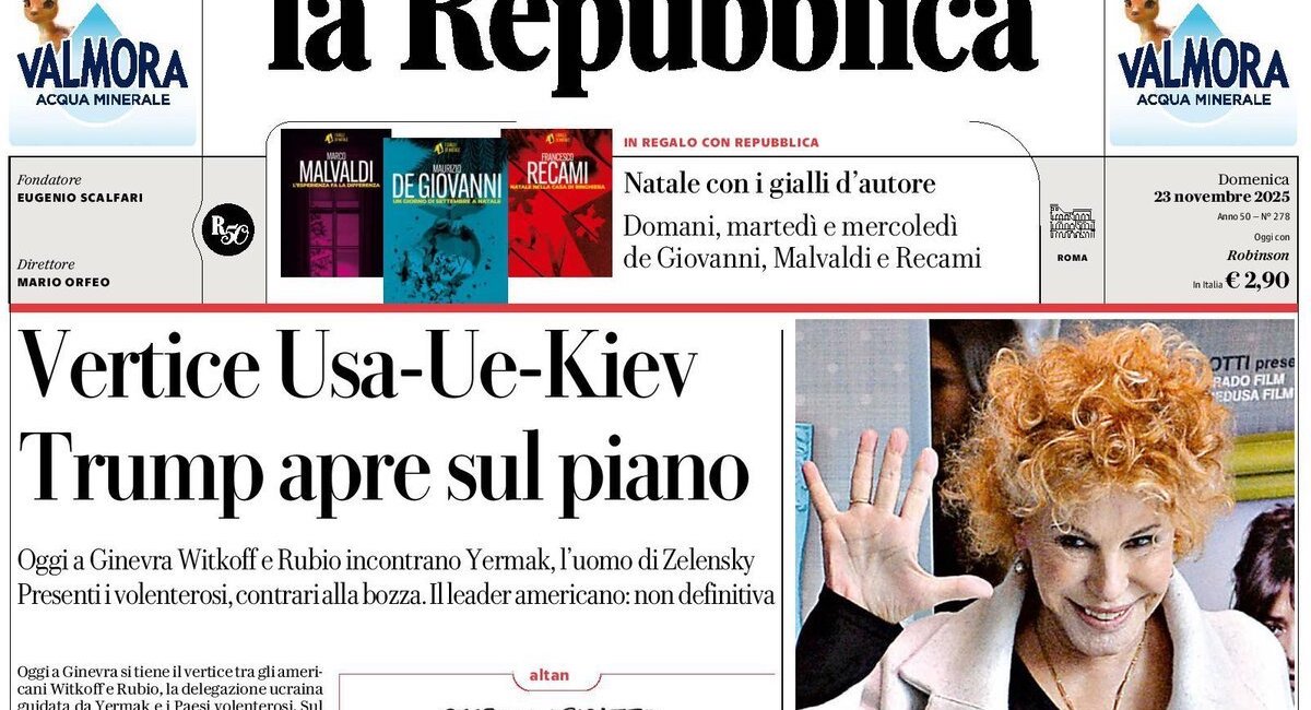 Le prime pagine di oggi