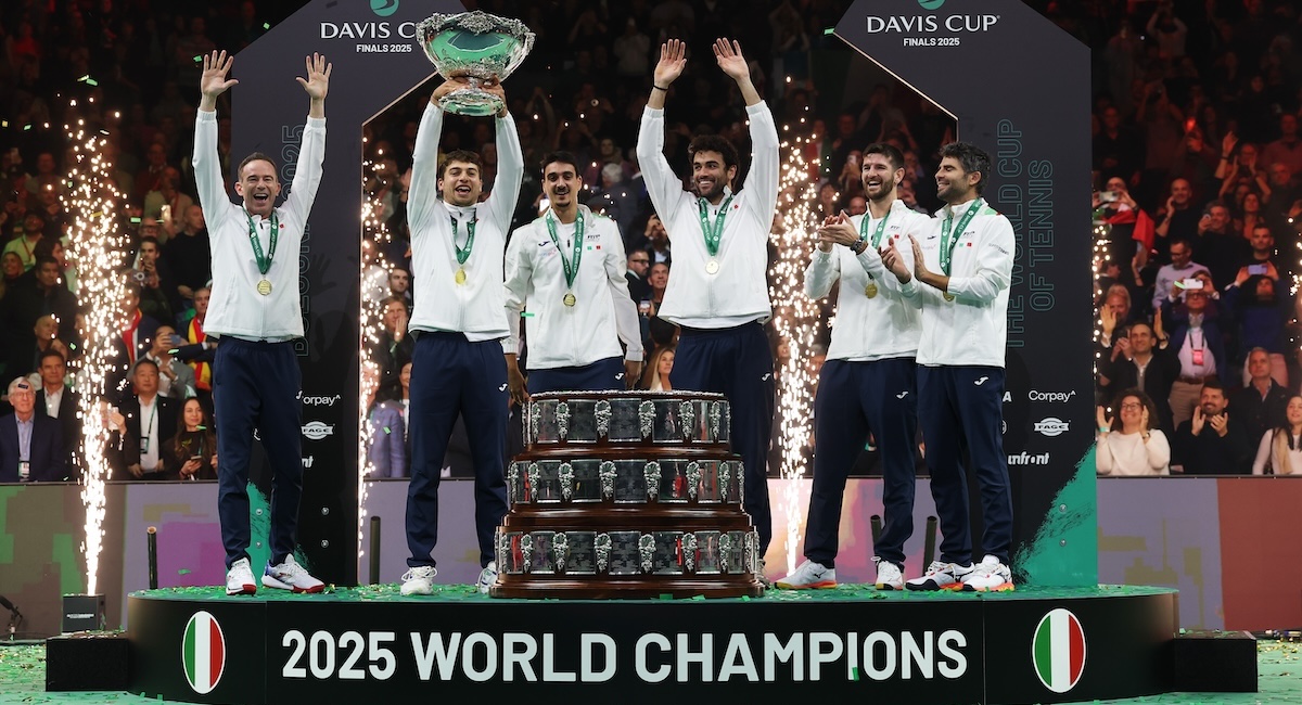 L’Italia ha vinto di nuovo la Coppa Davis, stavolta senza Jannik Sinner