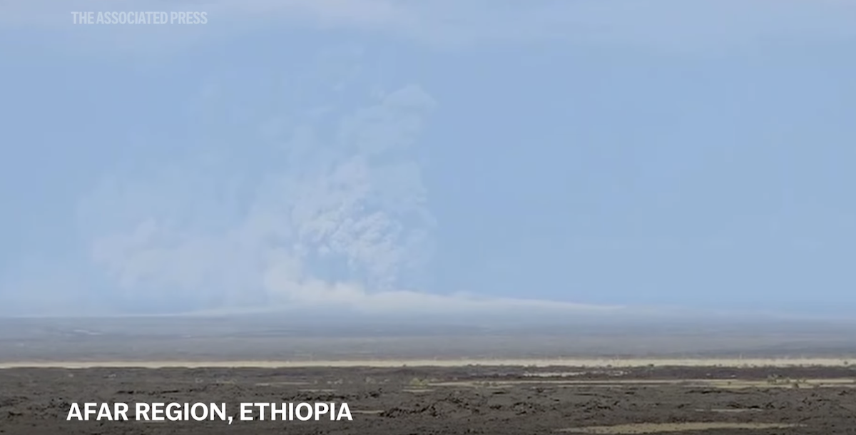 Leggi l'articolo: Per la prima volta in 12mila anni è stata documentata l’eruzione dell’Hayli Gubbi, un vulcano in Etiopia