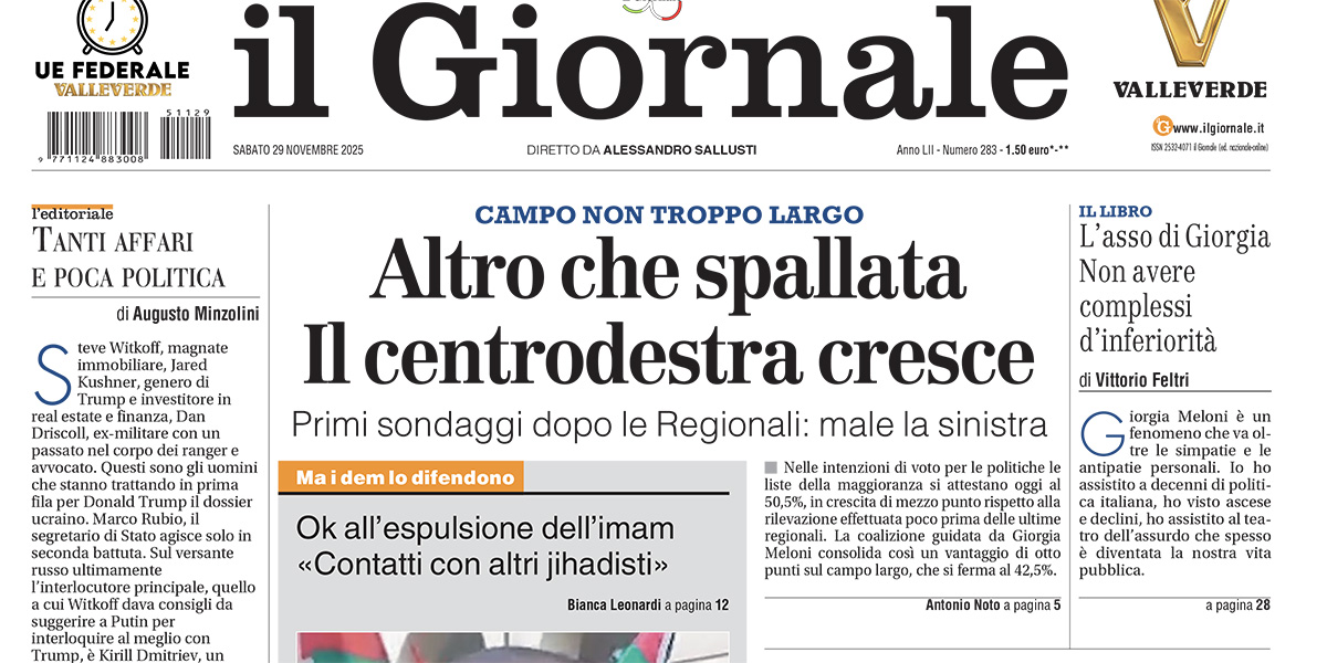 Le prime pagine di oggi