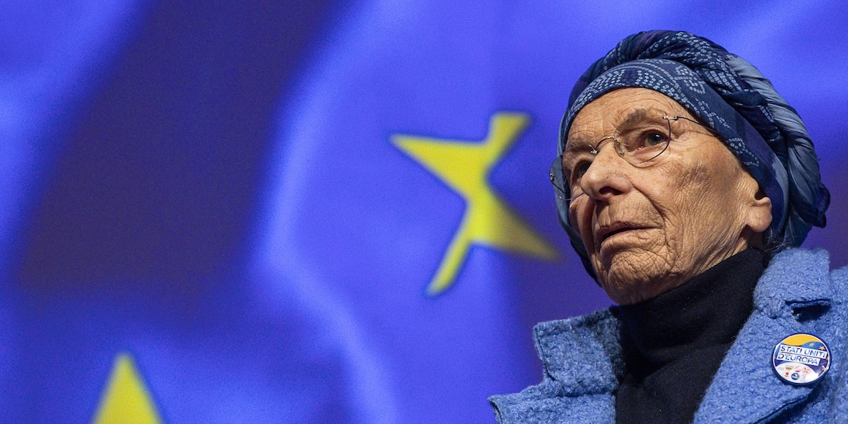 Emma Bonino è ricoverata in terapia intensiva