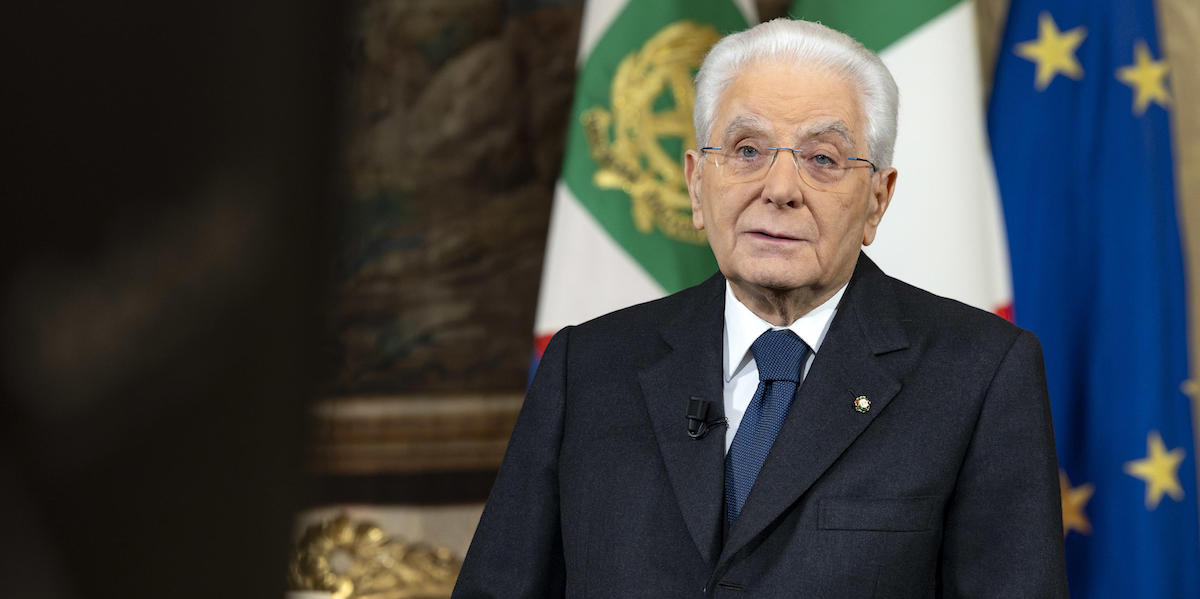 Il discorso di Mattarella è stato più nostalgico e cupo del solito