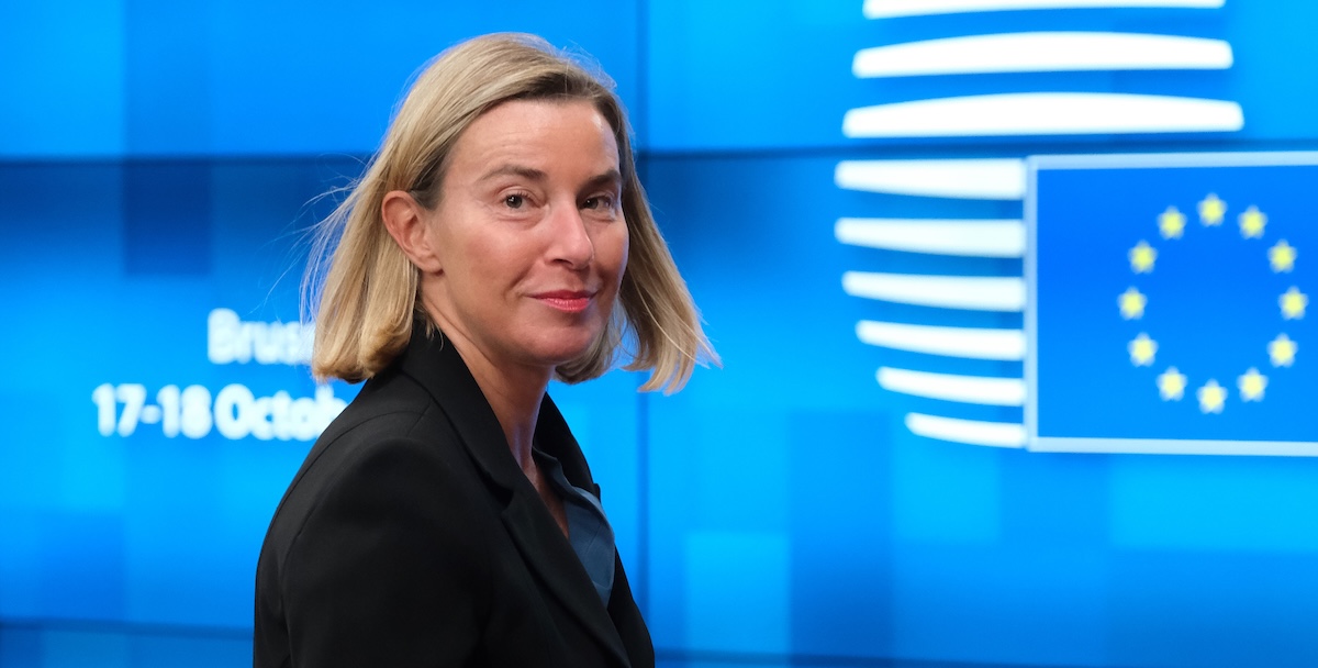 Federica Mogherini è stata rilasciata dalla polizia belga