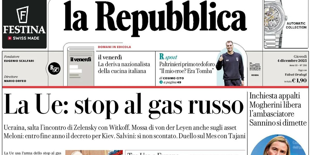 Le prime pagine di oggi