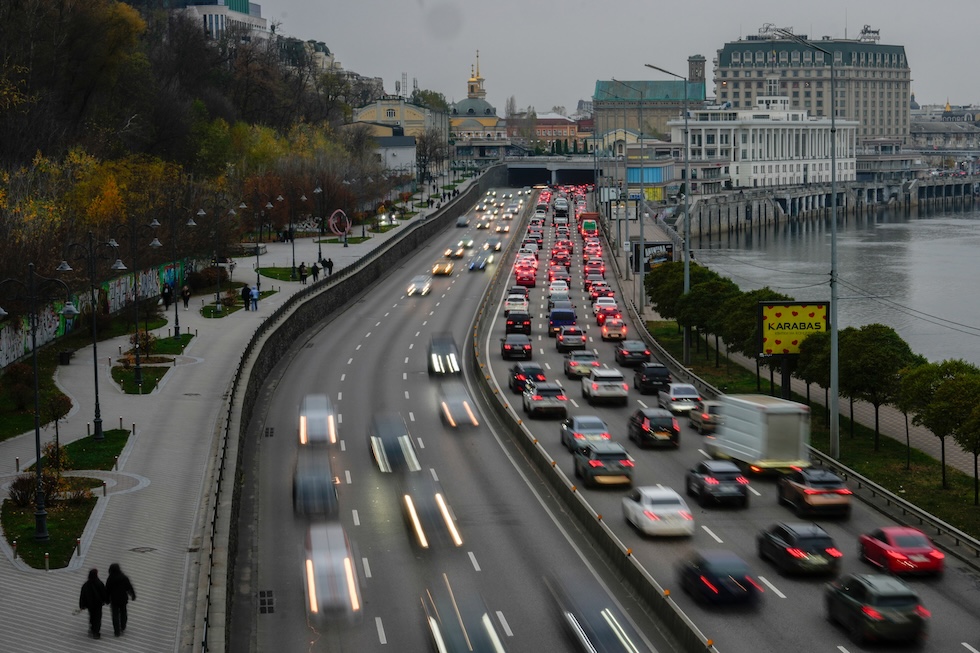Kiev, l'8 novembre 2025. (AP Photo/Julia Demaree Nikhinson)