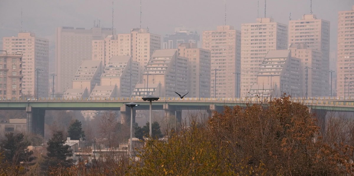Teheran, in Iran, il 7 dicembre del 2025 (AP Photo/Vahid Salemi)