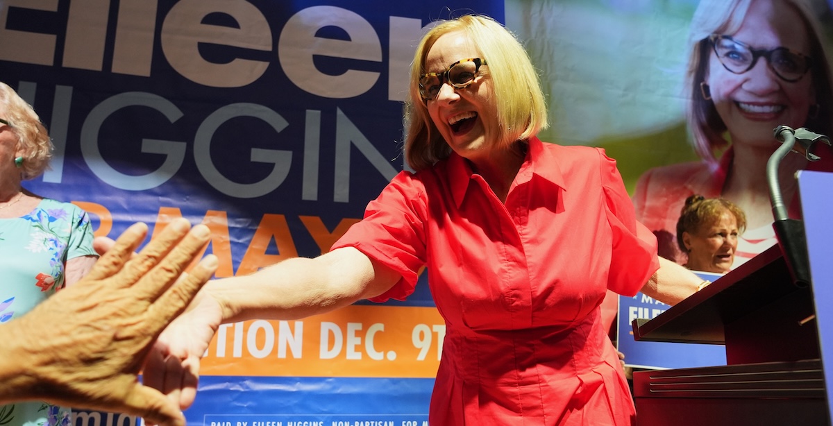 Eileen Higgins, nuova sindaca di Miami (AP Photo/Lynne Sladky)