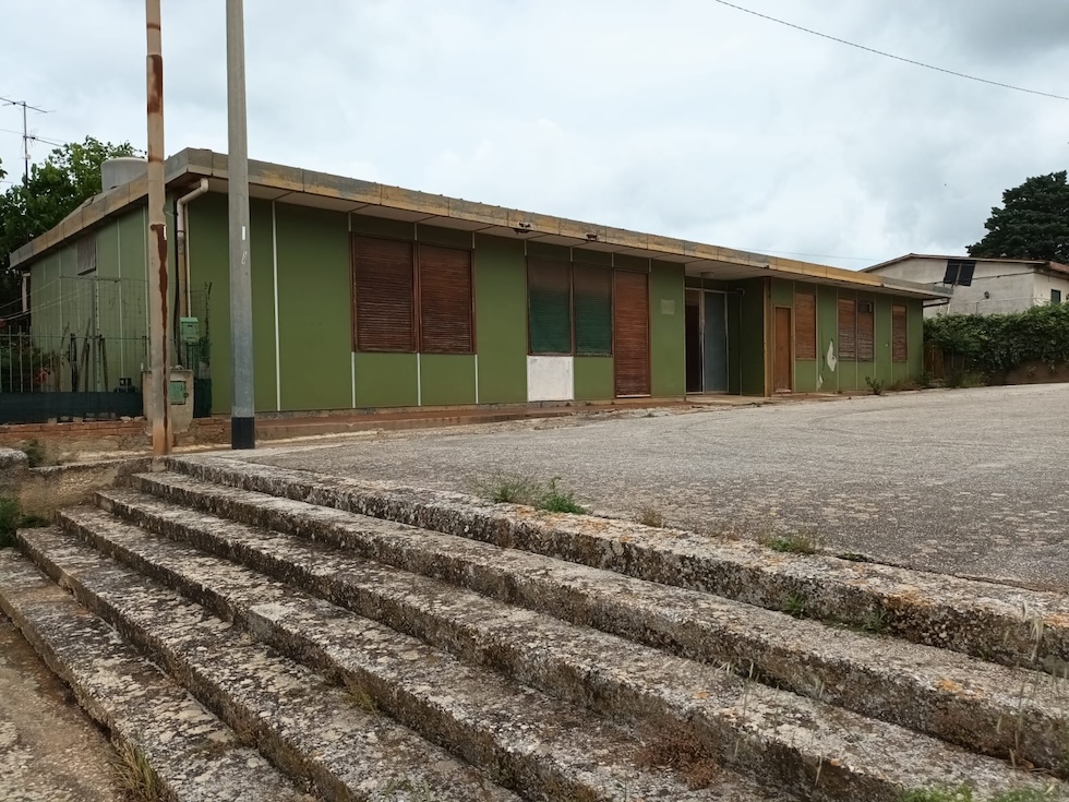 Il vecchio ambulatorio del paese