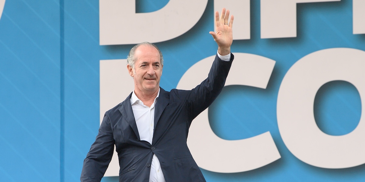 Luca Zaia è stato eletto presidente del consiglio regionale del Veneto