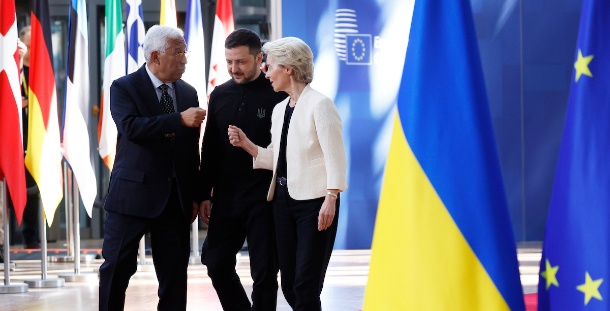 È iniziato il Consiglio Europeo sui soldi all’Ucraina