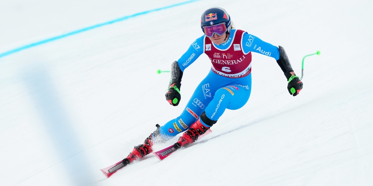 Sofia Goggia ha vinto il supergigante di Coppa del Mondo di sci in Val d’Isère, in Francia