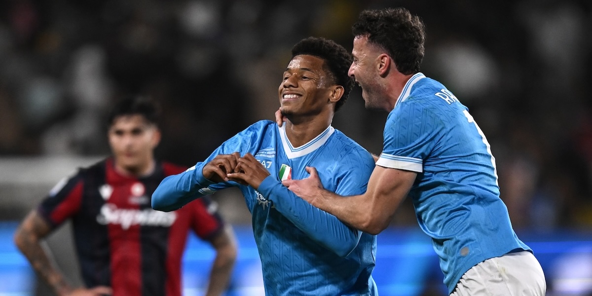 Il Napoli ha vinto la Supercoppa italiana di calcio