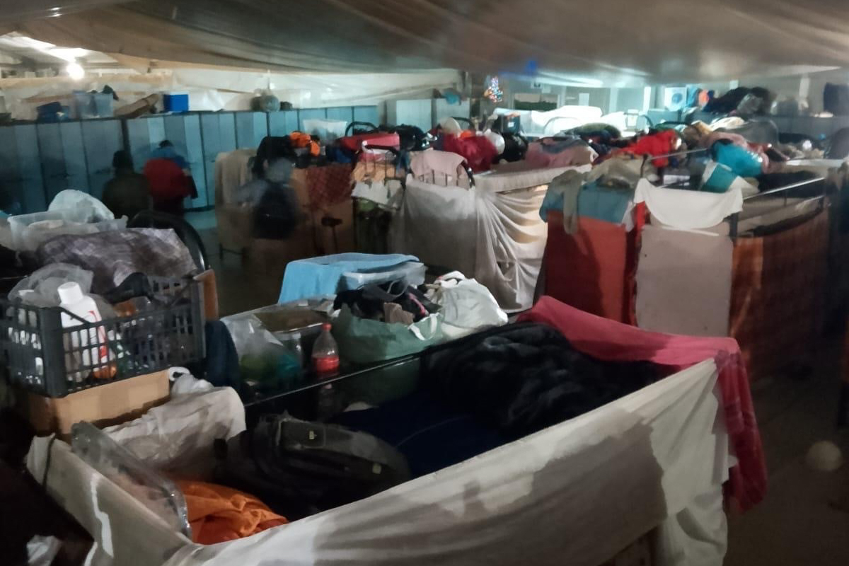 In 350 senza riscaldamento né acqua calda