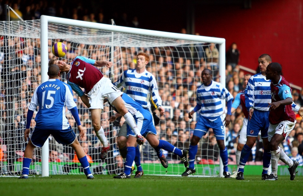 Una partita tra West Ham United e Reading durante il Boxing day del 2007 (Julian Finney/Getty Images)