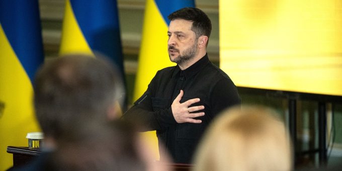 Zelensky ha proposto un nuovo piano per la fine della guerra