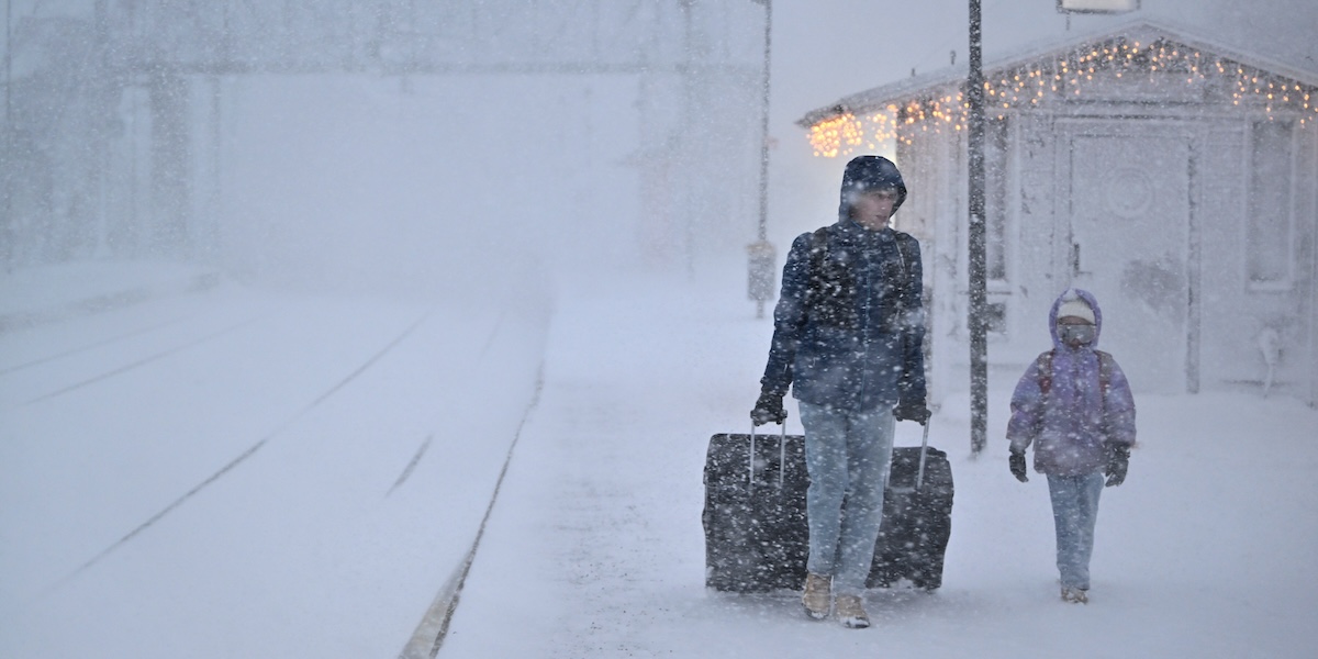 Are, Svezia, 27 dicembre 2025 (Pontus Lundahl/TT News Agency via AP)