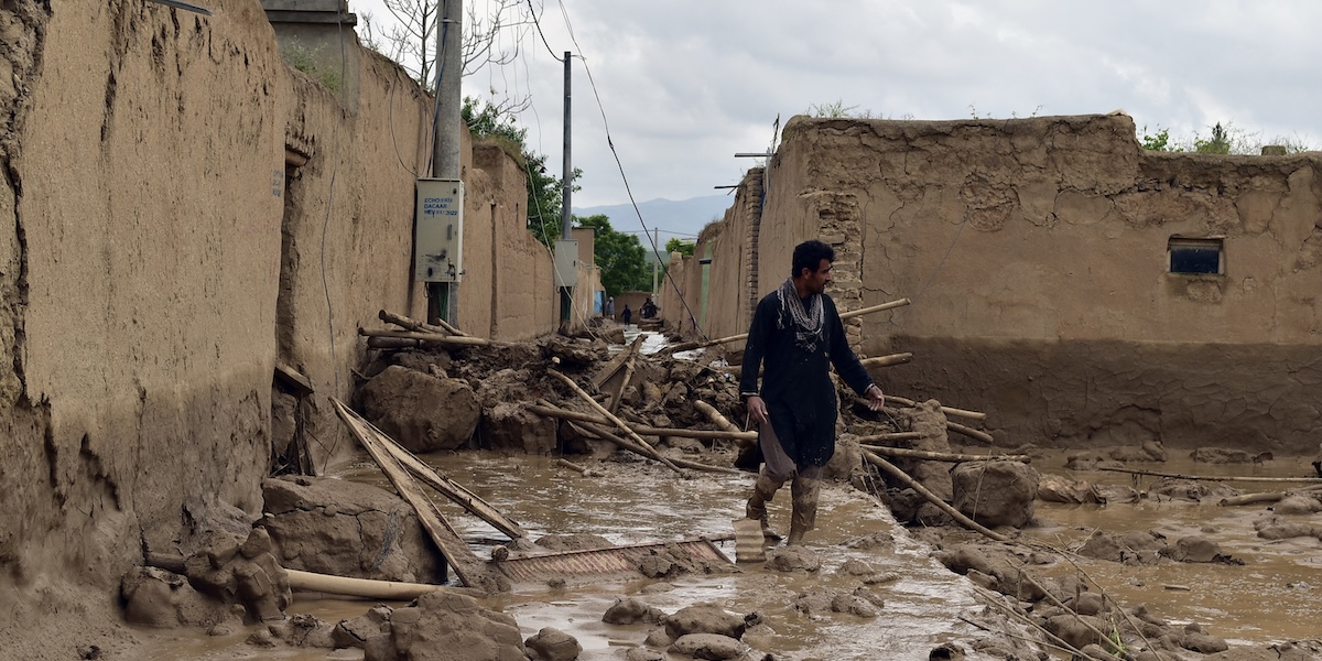 In Afghanistan almeno 17 persone sono morte a causa delle alluvioni