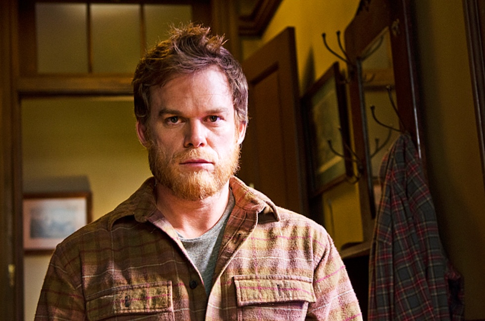 L’attore protagonista di Dexter, Michael C. Hall, in una scena dell’ultimo episodio della serie