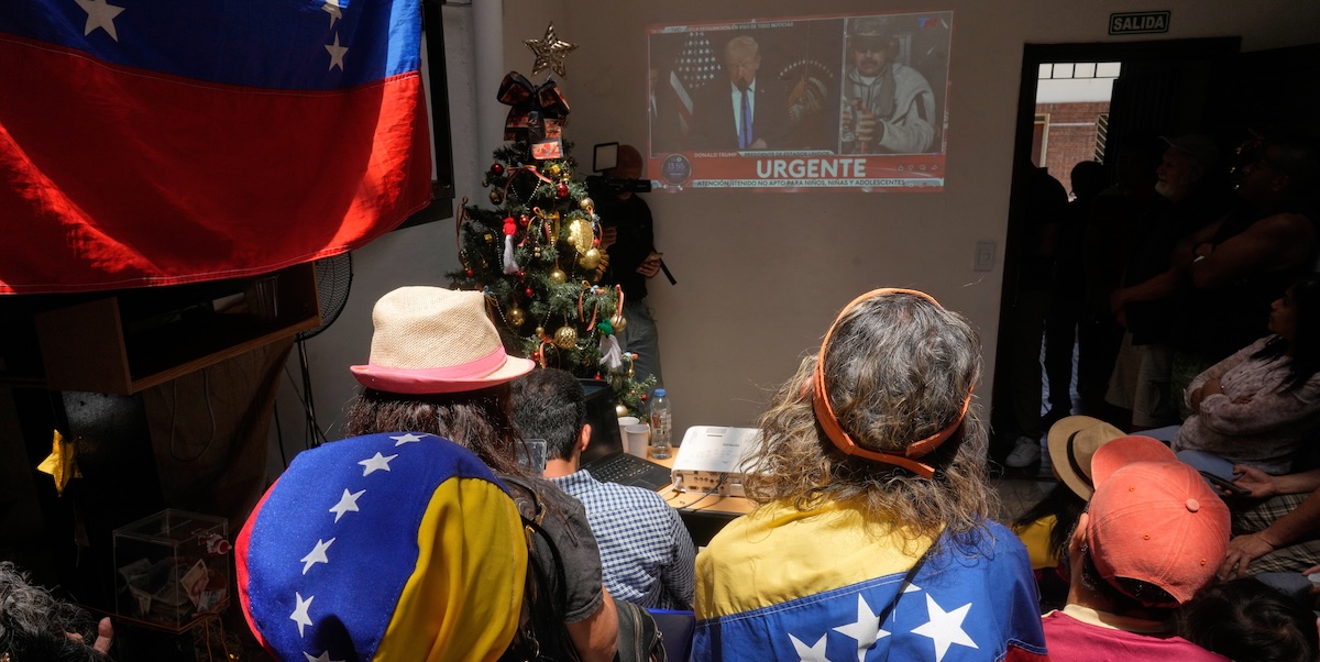 Trump dice che gli Stati Uniti controlleranno il Venezuela