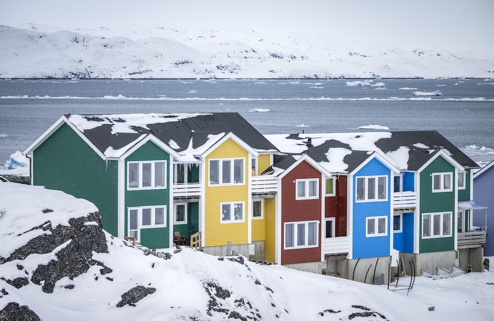 Una veduta di Nuuk, in una foto di marzo del 2025