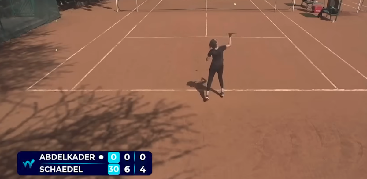 La tennista che ha partecipato a un torneo professionistico senza saper giocare