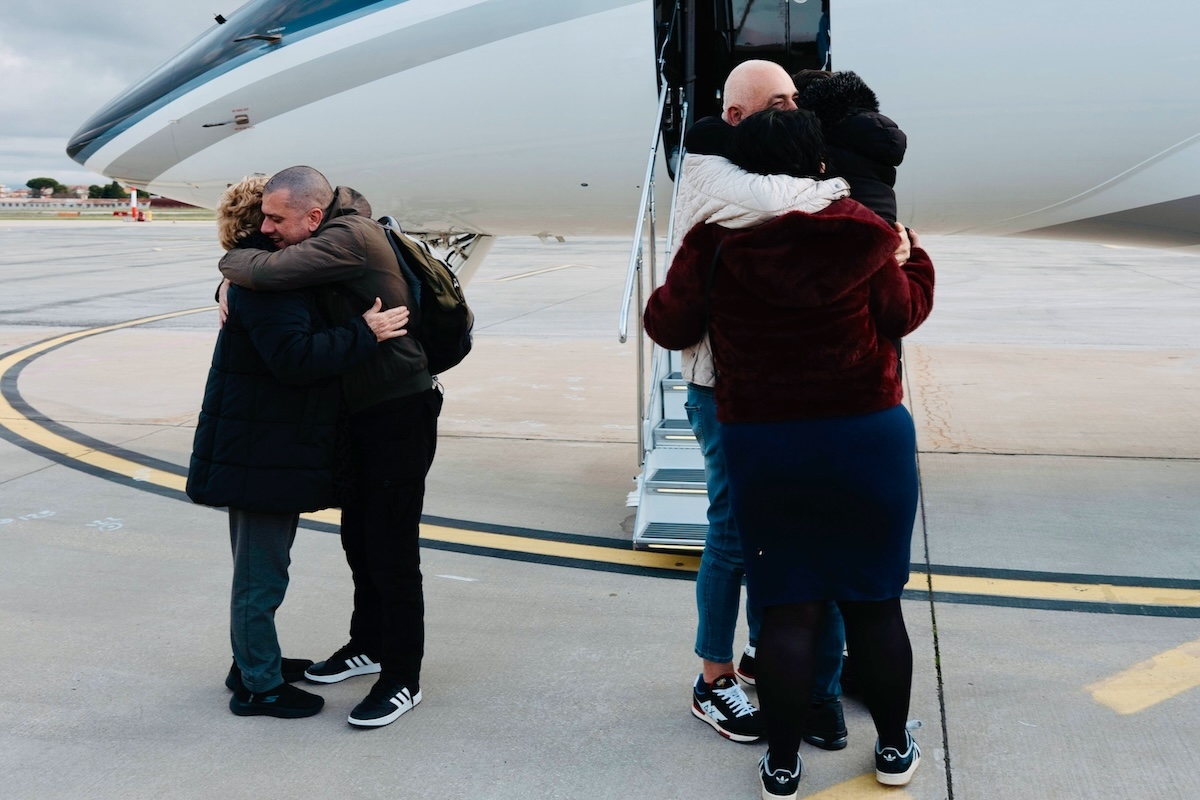 Alberto Trentini e Mario Burlò sono tornati in Italia