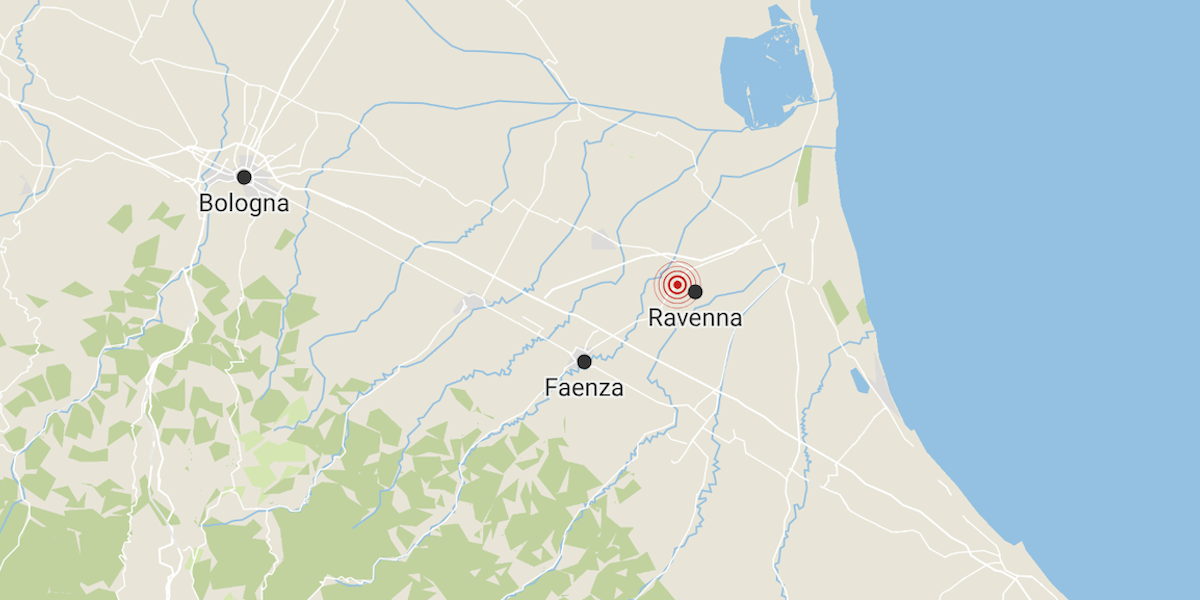 C’è stato un terremoto di magnitudo 4.3 in Romagna