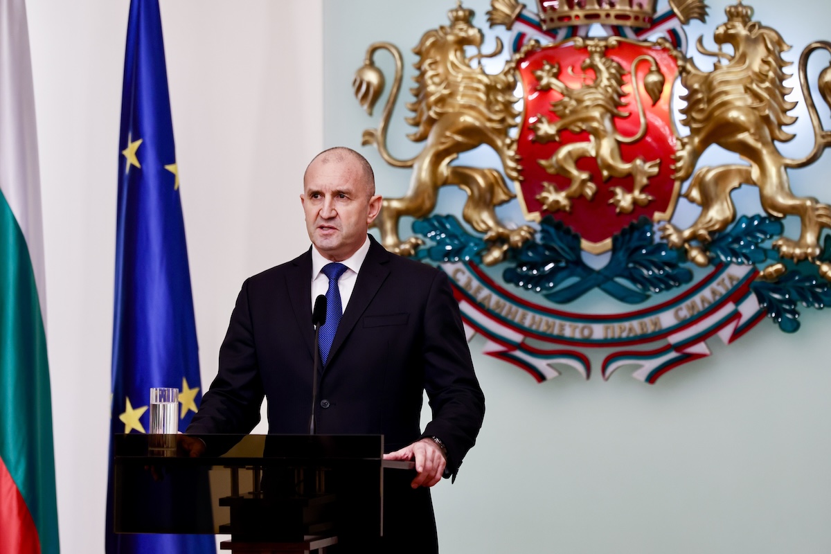 Il presidente della Bulgaria ha detto che si dimetterà, probabilmente per candidarsi alle elezioni parlamentari anticipate