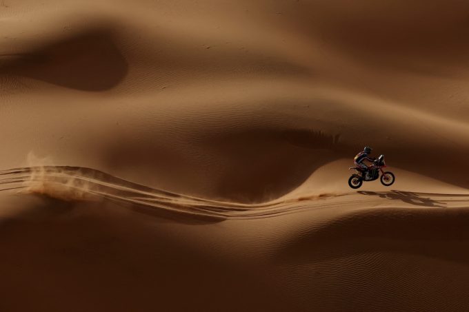 Le solite scenografiche foto dalla Dakar