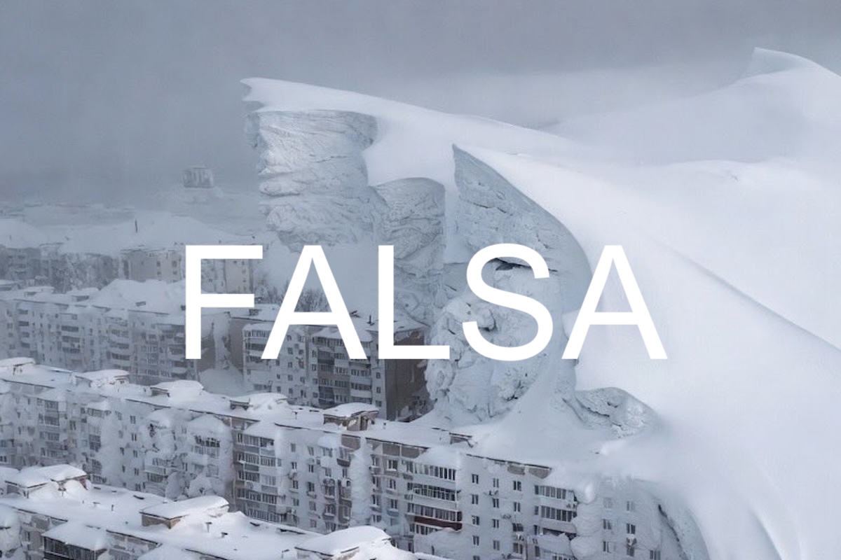 Queste foto virali dell’eccezionale nevicata in Kamchatka sono false