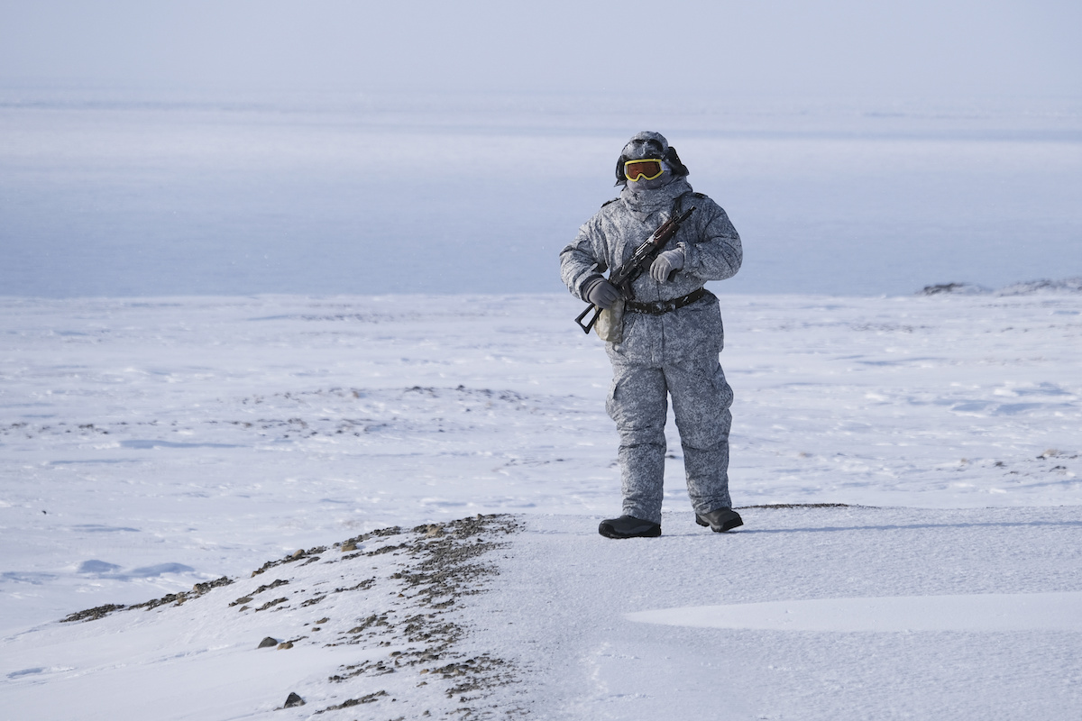 Un soldato russo in Siberia, 2019 (AP Photo/Vladimir Isachenkov)
