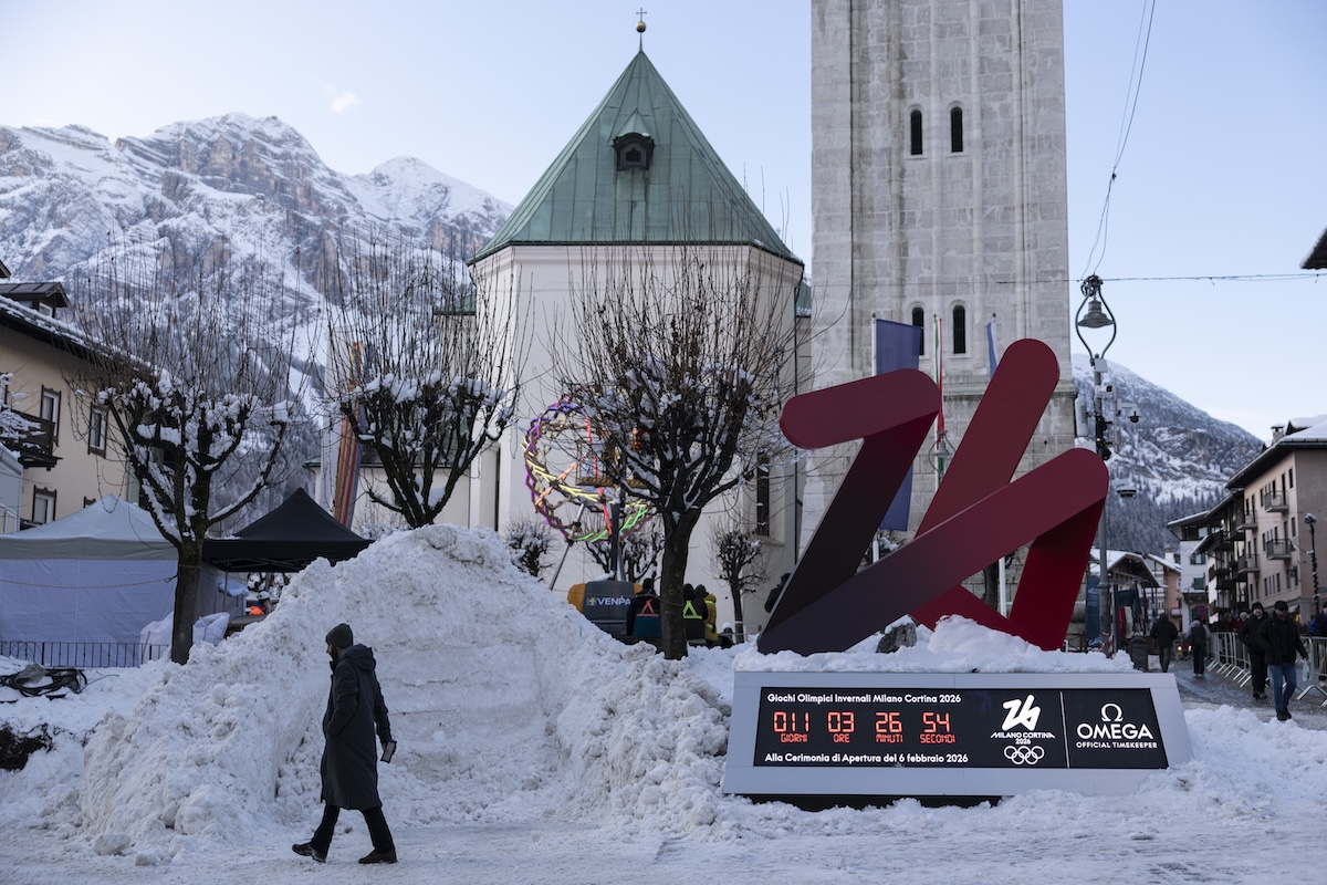 A Cortina d’Ampezzo non sono tutti contenti di queste Olimpiadi