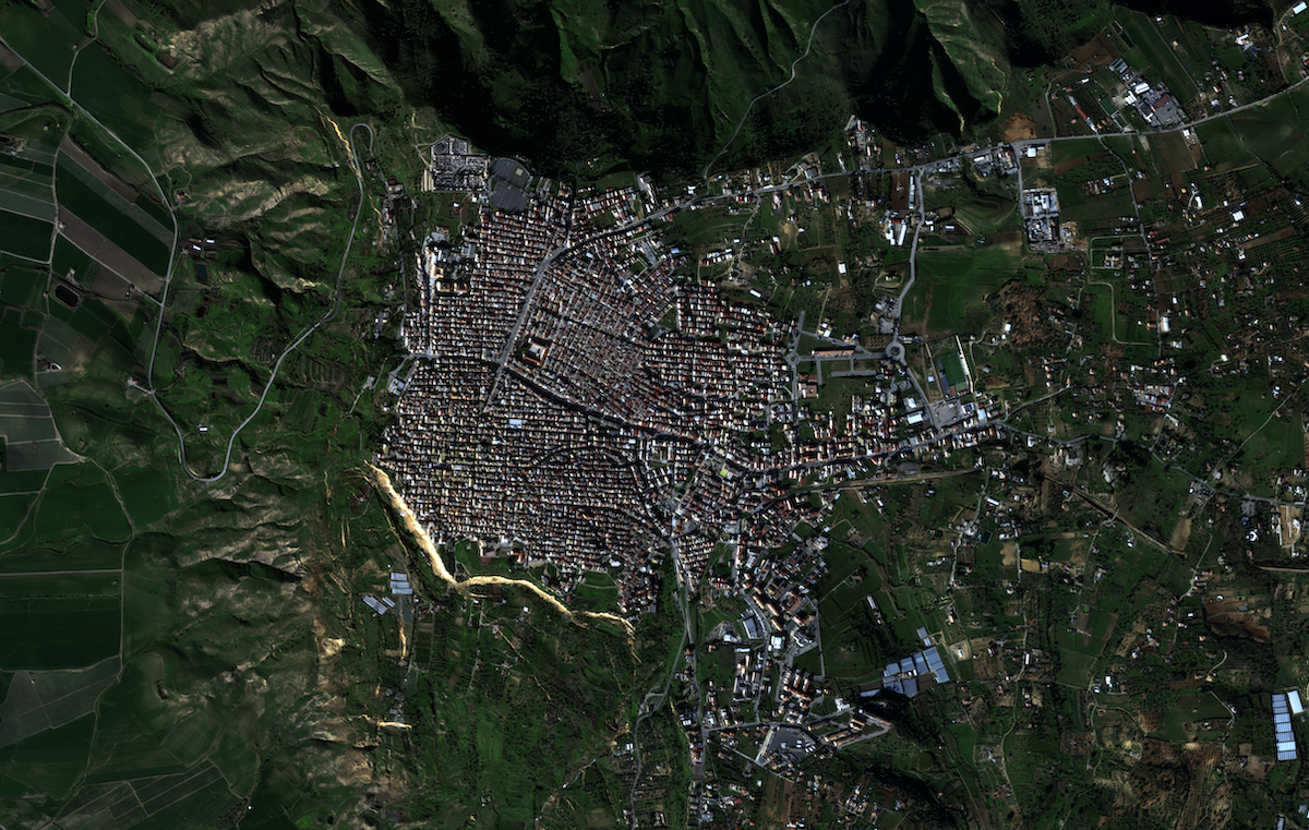 La frana di Niscemi vista dai satelliti