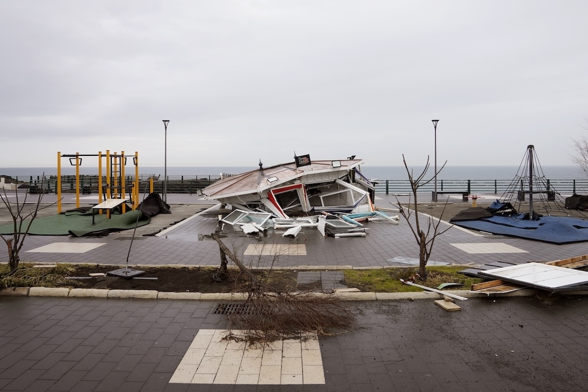 Una settimana dopo il ciclone Harry