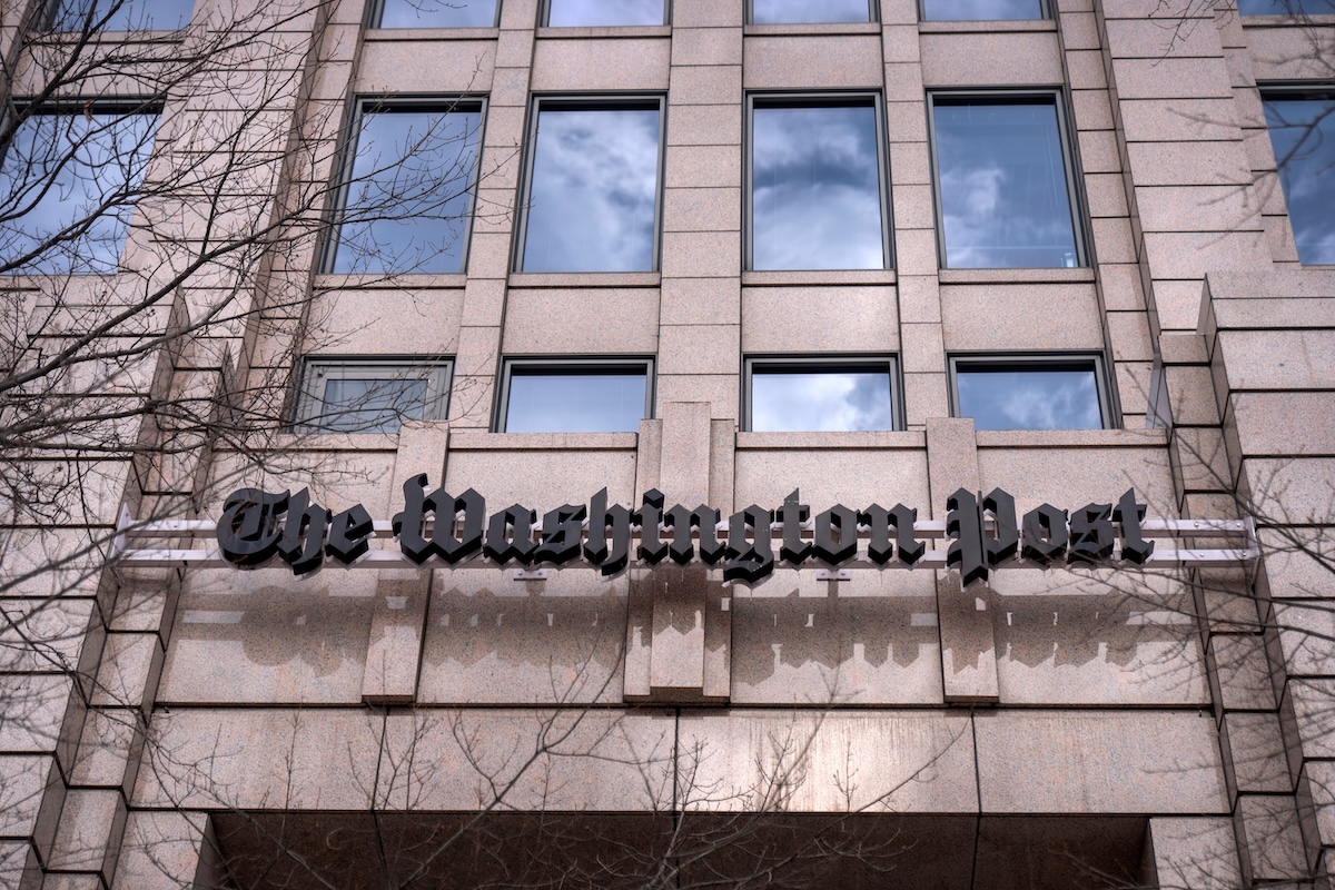 Il Washington Post licenzierà più di 300 giornalisti