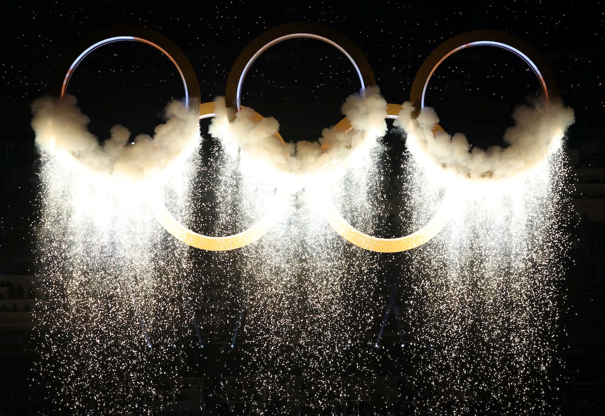 Le foto della cerimonia di apertura delle Olimpiadi