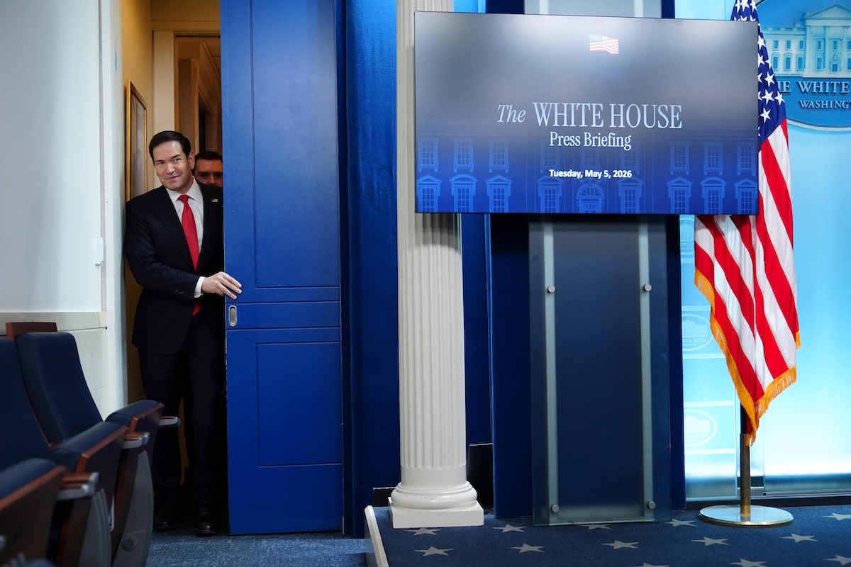 Il segretario di Stato degli Stati Uniti Marco Rubio (AP Photo/Jacquelyn Martin)