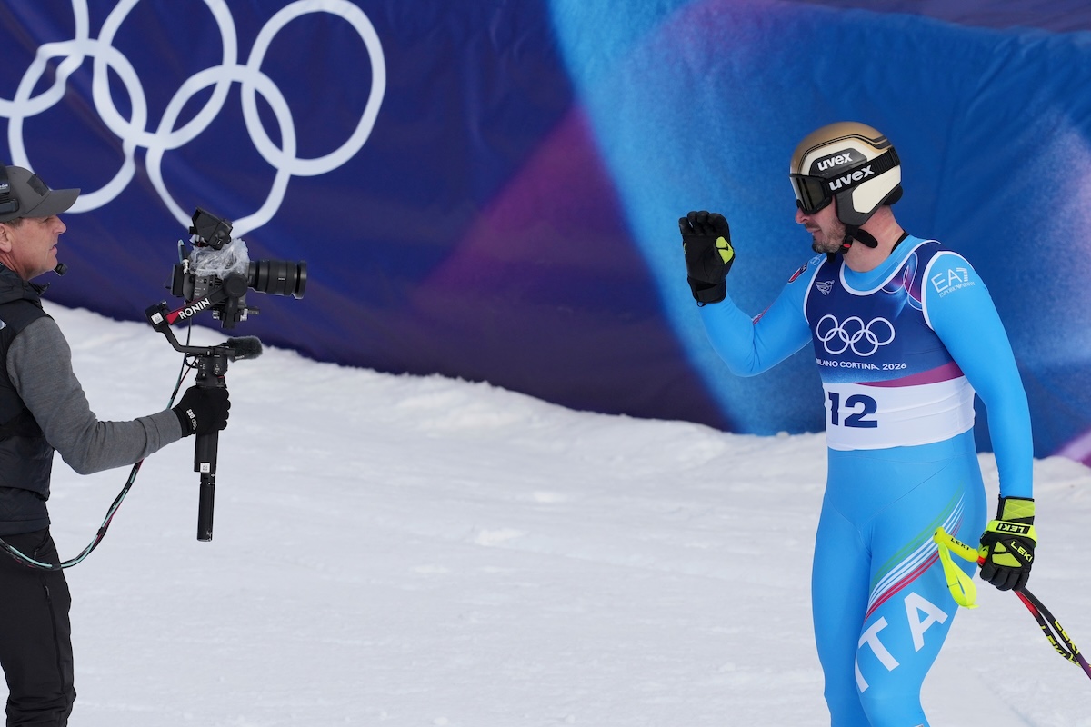 Alle Olimpiadi Giovanni Franzoni ha vinto la medaglia d’argento nella discesa libera maschile, Dominik Paris quella di bronzo