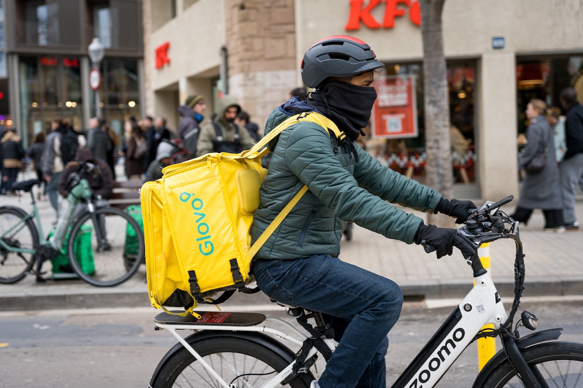 La società di Glovo è stata messa sotto controllo giudiziario