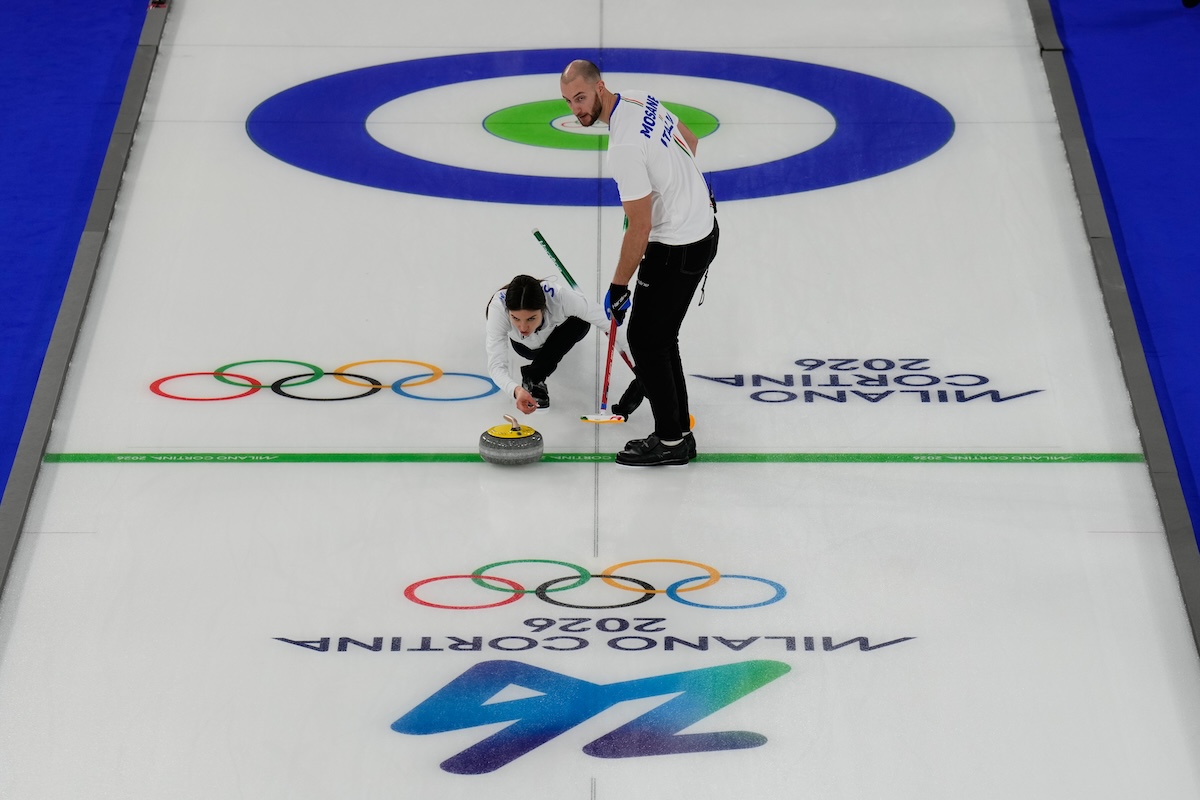 Stefania Constantini e Amos Mosaner hanno vinto il bronzo nel doppio misto di curling