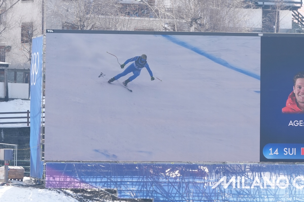 Niente medaglie per gli italiani nel Super-G
