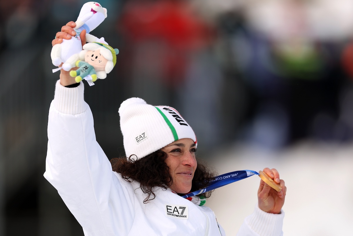 Federica Brignone ha incredibilmente vinto la medaglia d’oro nel Super-G