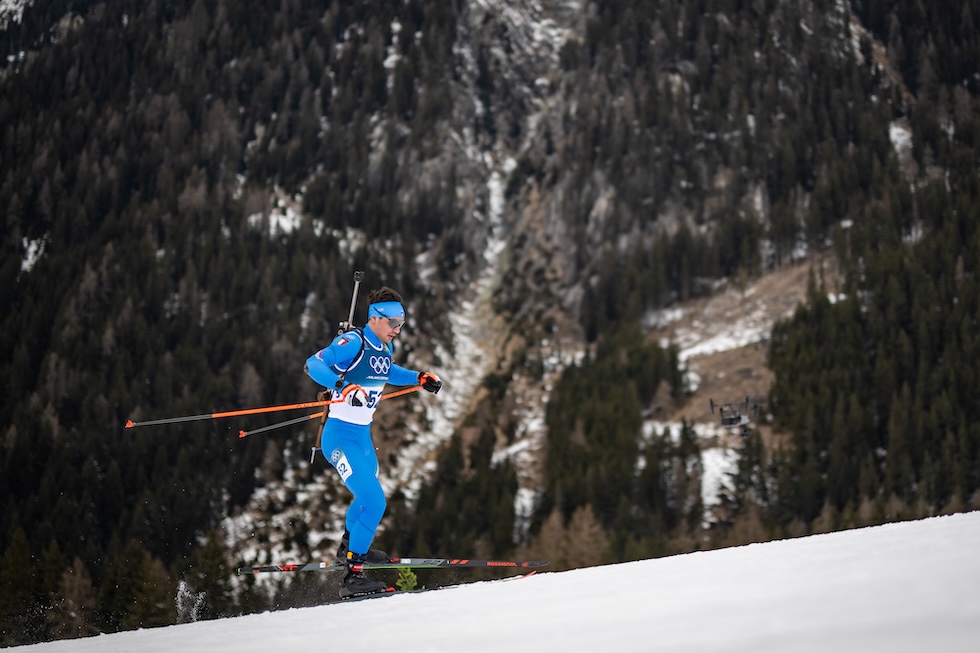 Ci sono due italiani in gara nel biathlon
